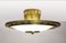 Mid-Century Brass and Crystal Ceiling Lamp by Emil Stejnar for Rupert Nikoll, 1950s 2