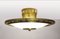 Mid-Century Brass and Crystal Ceiling Lamp by Emil Stejnar for Rupert Nikoll, 1950s, Image 2