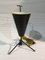 Italian Brass and Smaalto Table Lamp from Stilnovo, 1970s 1