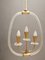 Lámpara colgante de cristal de Murano de Ercole Barovier, años 50, Imagen 10