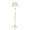 Vintage French Brass Floor Lamp from Maison Baguès, 1960s, Image 1