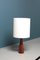 Mid-Century Danish Rosewood Table Lamp, 1950s 2