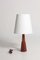 Mid-Century Danish Rosewood Table Lamp, 1950s 1