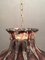 Lámpara colgante de cristal de Murano de Carlo Nason para AV Mazzega, años 70, Imagen 11