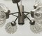 Mid-Century German Space Age Glass and Metal Chandelier from Richard Essig, 1960s 22