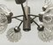Mid-Century German Space Age Glass and Metal Chandelier from Richard Essig, 1960s, Image 22