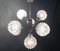 Mid-Century German Space Age Glass and Metal Chandelier from Richard Essig, 1960s 14