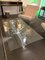 French Acrylic Glass and Metal Coffee Table by Philippe Jean, 1970s, Image 3