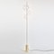 Lámpara de pie Grandine de latón cepillado de 3 luces de Silvio Mondino para Silvio Mondino Studio, Imagen 1