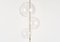 Grandine Brushed Brass Floor Lamp With 3 Lights by Silvio Mondino for Silvio Mondino Studio, Image 4