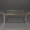 Italian Chrome and Gold Coffee Table, 1970s 1