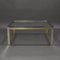 Italian Chrome and Gold Coffee Table, 1970s, Image 1