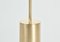 Grandine Brushed Brass Floor Lamp With 5 Lights by Silvio Mondino for Silvio Mondino Studio 5