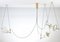 Trapezi Three Lights Contemporary Chandelier 1