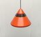 Vintage German Space Age Model 5535 Pendant Lamp by Alfred Kalthoff for Staff 17