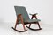 Rocking Chair en Teck par Louis van Teeffelen pour Webe, 1960s 4