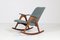 Rocking Chair en Teck par Louis van Teeffelen pour Webe, 1960s 6