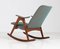 Teak Rocking Chair by Louis van Teeffelen for Webe, 1960s, Image 7