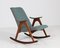 Teak Rocking Chair by Louis van Teeffelen for Webe, 1960s, Image 8