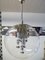 Space Age Glass and Chrome Sputnik Pendant Lamp from Leclaire & Schäfer, 1970s 1