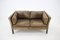 Danish 2-Seater Leather Sofa, 1960s, Image 10