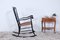 Mid-Century Beech and Straw Lounge Chair from Fratelli Levaggi, Image 2