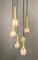 German Golden Cascade Ceiling Lamp from Staff, 1970s, Image 2
