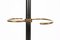 French Brass and Metal Coat Rack by Jacques Adnet, 1950s 6