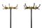 French Brass and Metal Coat Rack by Jacques Adnet, 1950s 9