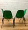 Mid-Century Model DSS Green Fiberglass Dining Chairs by Charles & Ray Eames for Mobilier International, Set of 4 10