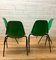 Mid-Century Model DSS Green Fiberglass Dining Chairs by Charles & Ray Eames for Mobilier International, Set of 4, Image 10