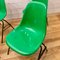 Mid-Century Model DSS Green Fiberglass Dining Chairs by Charles & Ray Eames for Mobilier International, Set of 4 6