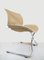 German Leather and Chrome Folding Swivel Chair by Simon Desata for Cor, 1980s 2