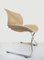 German Leather and Chrome Folding Swivel Chair by Simon Desata for Cor, 1980s, Image 2