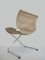 German Leather and Chrome Folding Swivel Chair by Simon Desata for Cor, 1980s 6
