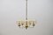 Brass Ceiling Lamp, 1960s, Image 1