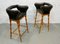 Antique Bamboo Bar Stools, Set of 2, Image 12