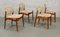 Dining Chairs by Erik Buch for Ørum Møbelfabrik, 1960s, Set of 4 1