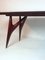 Mid-Century Italian Mahogany Dining Table by Vittorio Dassi, 1950s 2