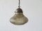 Vintage Glas Deckenlampe von Peill & Putzler 10