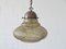 Lampada da soffitto vintage in vetro di Peill & Putzler, Immagine 1