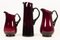 Glass Pitchers by Per Lütken for Holmegaard, 1950s, Set of 3 2