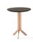 Round Lacquered and Metal Side Table by Pradi for Pradi Handicraft 1