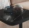 Nero Marquina Marble & Lacquered Metal Side Table by Pradi for Pradi Handicraft 3