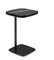 Nero Marquina Marble & Lacquered Metal Side Table by Pradi for Pradi Handicraft 1