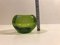 Green Heart Glass Vase by Per Lütken for Holmegaard, 1950s, Image 4