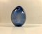 Blue Art Glass Vase by Per Lütken for Holmegaard, 1960s 3