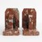 Art Deco Marble Bookends, 1930s, Set of 2 4