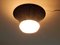 Mid-Century Black and White Glass Ceiling Lamp 4