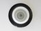 Mid-Century Black and White Glass Ceiling Lamp 2